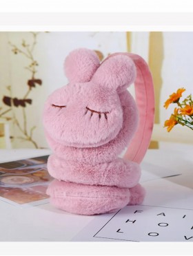 Sleeping Bunny Plush Earmuff
